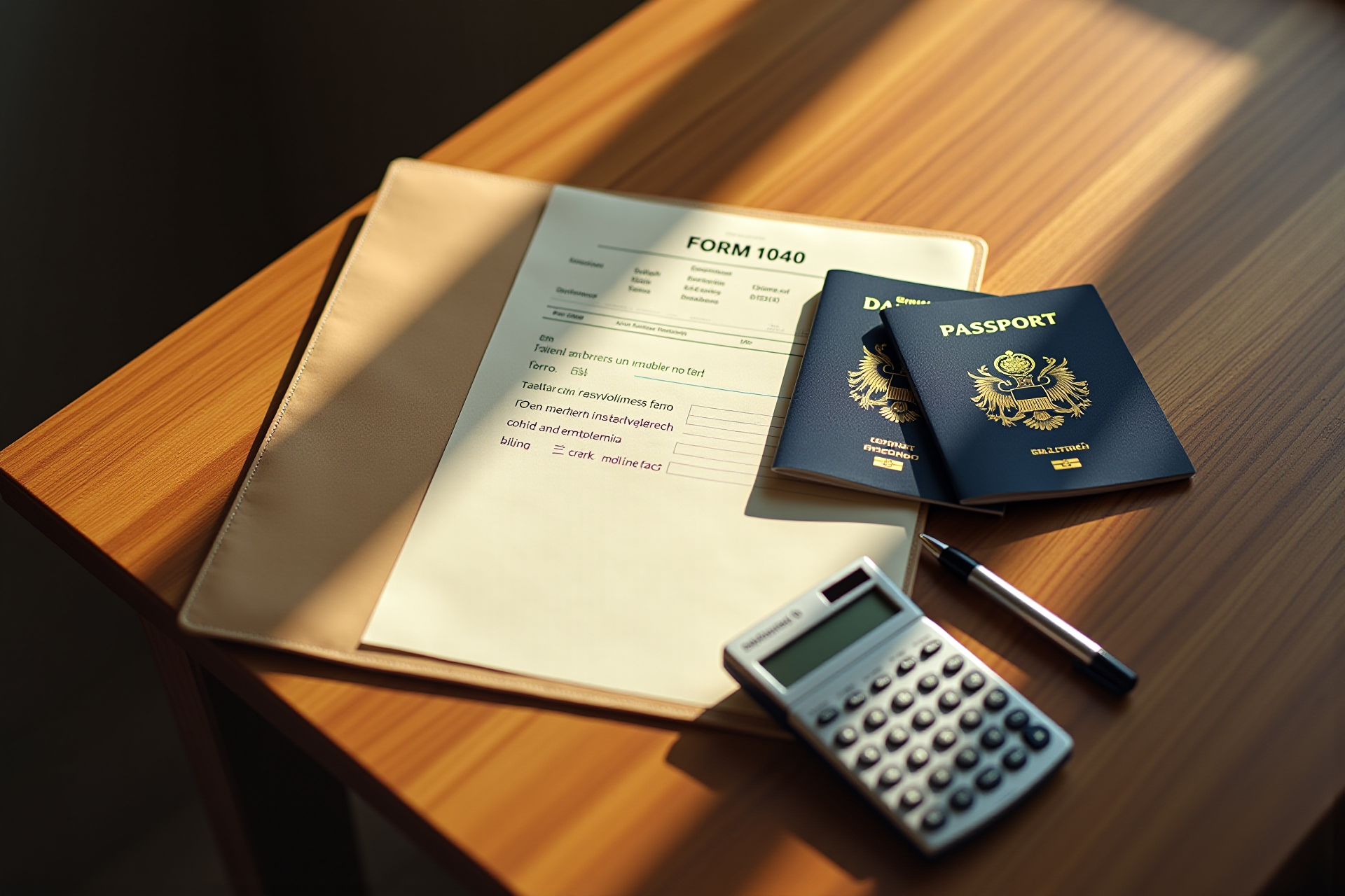 MFS vs MFJ German spouse taxes decision chart: Form 1040 filing-status options for Americans married to German nationals